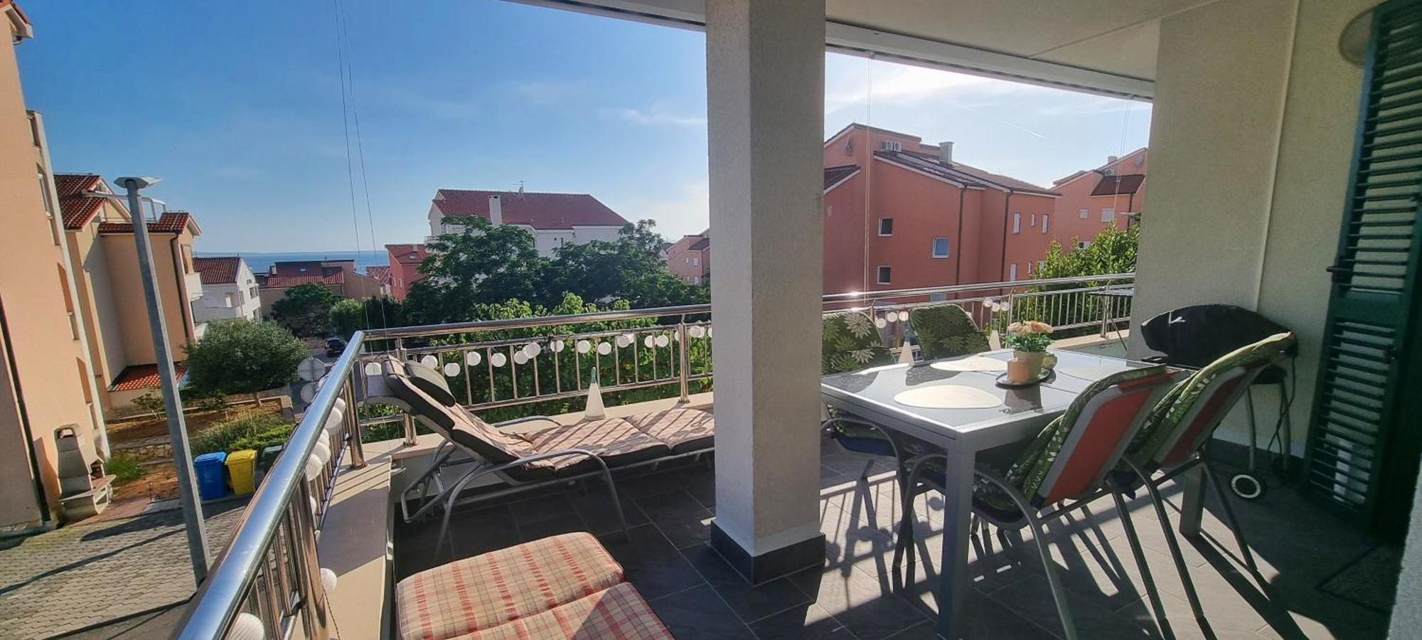 Apartment Zana Новалья Экстерьер фото